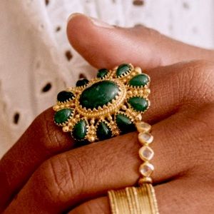 Sezane Taylor Ring - Vert - Green